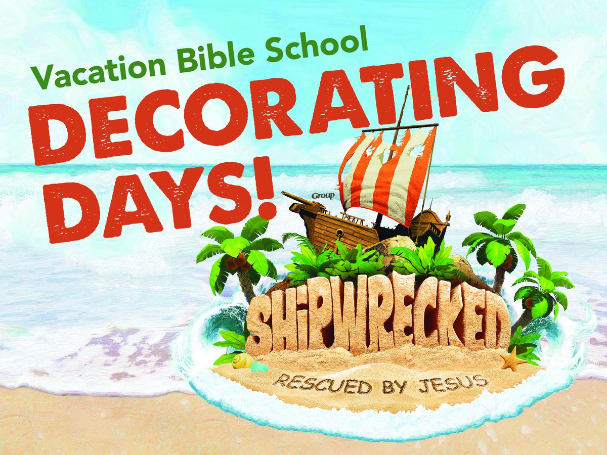 mckendreeumc's tweet photo. Time to transform McKendree UMC into a tropical island! Stop in and lend a hand on any of the Decorating Days for VBS: 
Wed/Thurs, June 20 and 21st from 9am -12pm
Saturday, June 23, 10am - 3pm
Sunday, June 24th, after church https://t.co/xQO5Vuq1w8