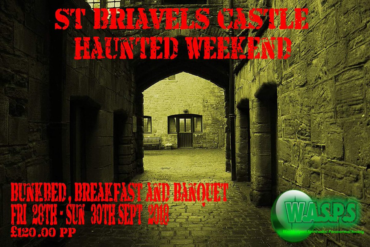 waspsparanormal's tweet photo. join us for a weekend https://t.co/6SNQLU5uqS