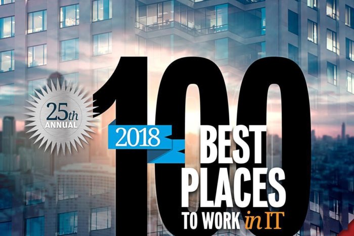 Computerworld's tweet photo. Best Places to Work in IT 2018 https://t.co/UT7GgPIFUj https://t.co/eoVLIh4MdQ