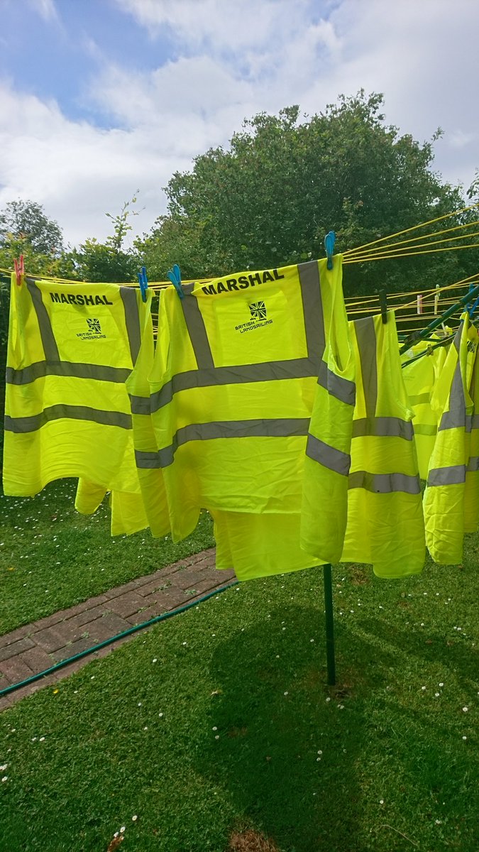 LandsailRedcar's tweet photo. Massive thank you to everyone who wore one of these to keep our pilots and public safe at the fantastic British Landsailing #Redcar Regatta this weekend. No volunteers = No event. #RedcarCleveland https://t.co/Apu1b4liRG