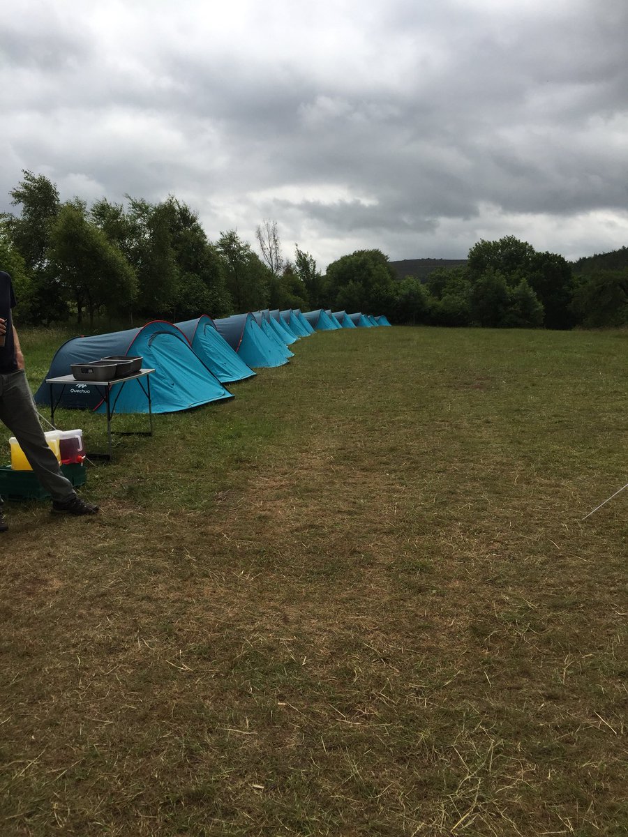 RealSkitt's tweet photo. We are on site - being briefed just before lunch #camp #7NLS https://t.co/uriaHMIf1u