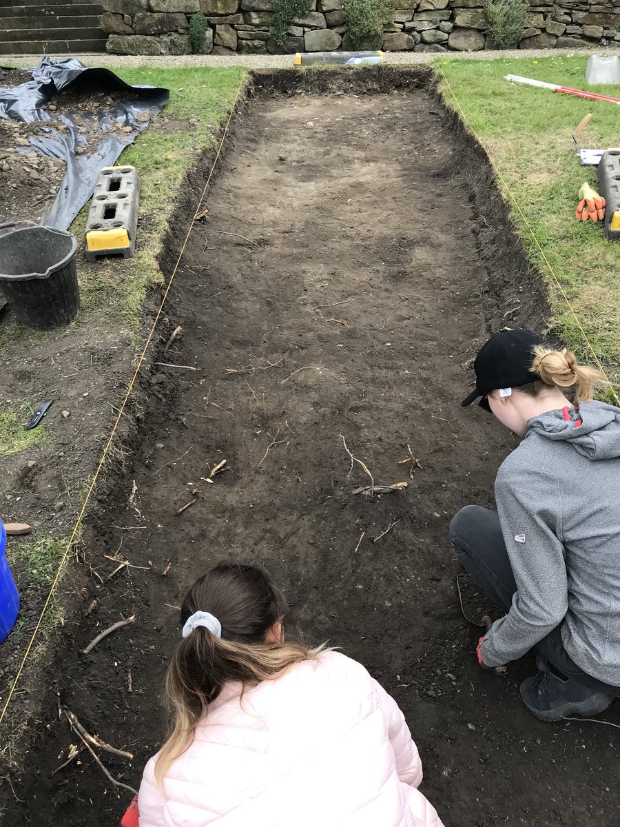 DUACE2025's tweet photo. 2 new trenches we’ve opened up today! So far all is going well! #DUACE https://t.co/gNfmaEhS0n