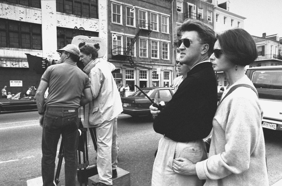 Happy birthday to Isabella Rossellini, seen here with David Lynch on the set of \Wild at Heart\ (1990). 