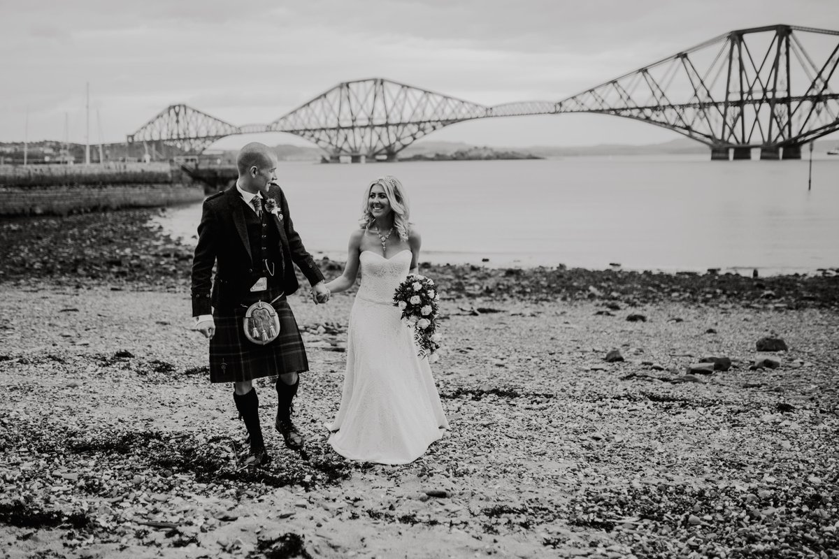 Are you looking for a dream wedding venue with a spectacular backdrop?  Orocco Pier is just 20 minutes from Edinburgh city centre and boasts breath-taking views of the Firth of Forth.  Wedding packages begin from £2995.

Image credited to Picturesque, by Mr and Mrs M.