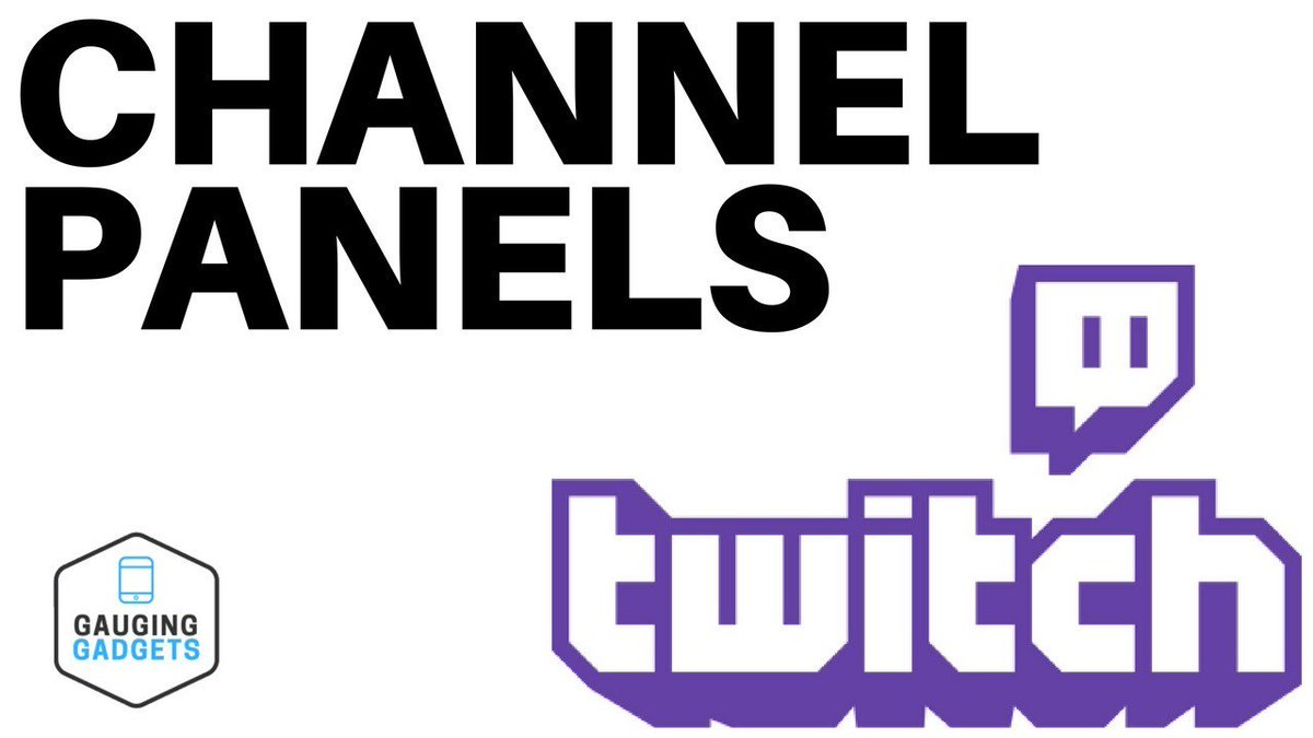 GaugingGadgets's tweet image. NEW TUTORIAL: youtu.be/7NywDhE743E How To Edit Twitch Channel Panels - Twitch Setup Tutorial #Twitch #TwitchTutorial #TwitchPrime #Tutorial #Tutorials