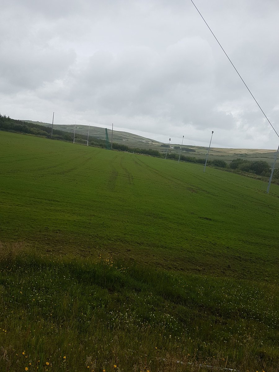 RefComeOn's tweet photo. New update on the Ballycroy field of dreams. The drop of rain has really made the difference. https://t.co/8HRopUKyKt