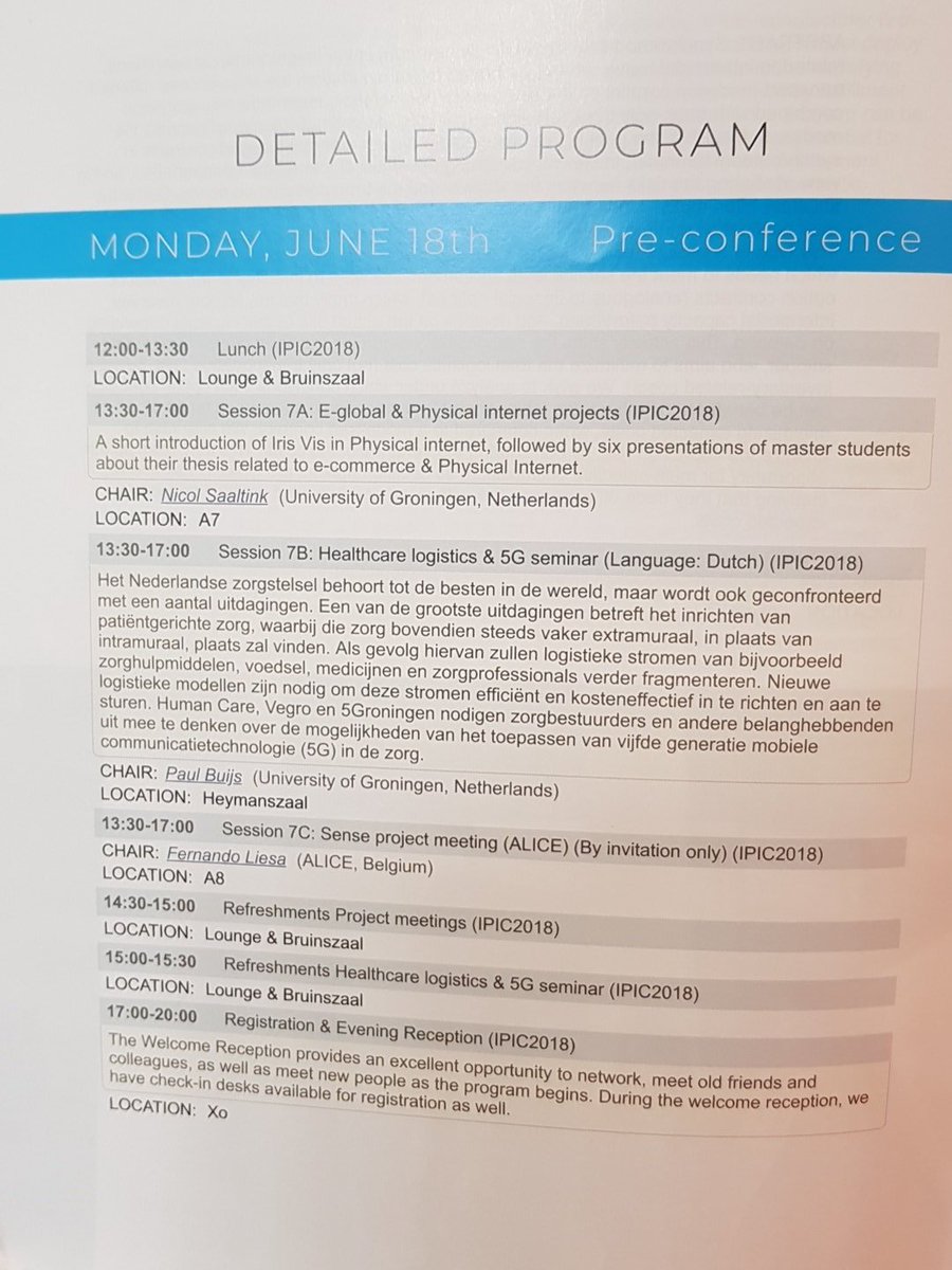 Aanwezig op #ipic2018 waar Paul Buijs, <a href="/Vegro_NL/">Vegro</a> en Human Care zo een sessie houden over 5G in de zorg mbt hulpmiddelen gaan houden.