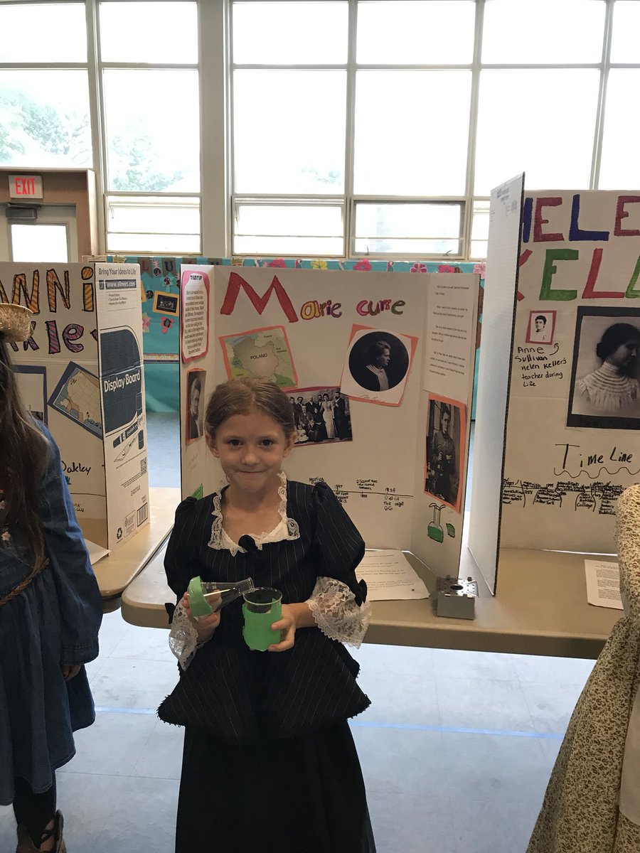 A very successful (first-ever!) living wax museum <a href="/OceanAveSchool/">Ocean Ave Elementary</a>!  #mtpspride