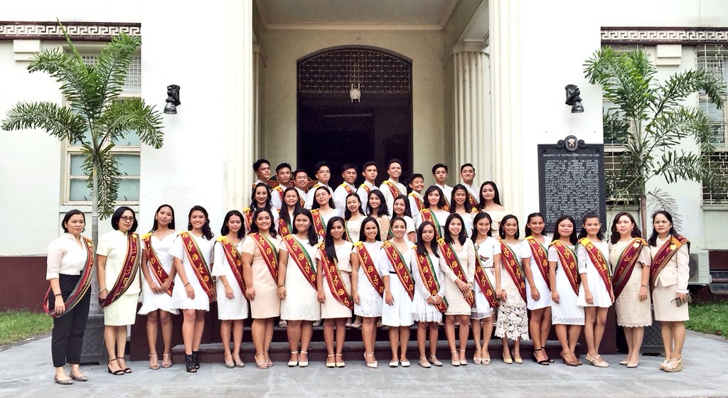 ᜋᜒᜃᜓᜌ᜔ on Twitter "The first batch of senior high of UP High School