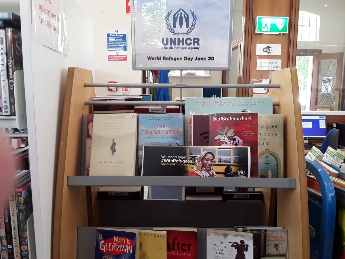 DLR_Libraries's tweet image. Some excellent titles here in #CabinteelyLibrary for the Refugee Book Reading Campaign @UNCHRIreland
unchr.org/en-ie/book-rea…

#WithRefugees