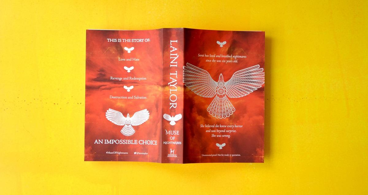 hodderscape's tweet photo. ✨ Hello sprayed edges ✨ Not long to go until our first mailing of #MuseofNightmares proofs . . . https://t.co/t2bXkO3Qiq