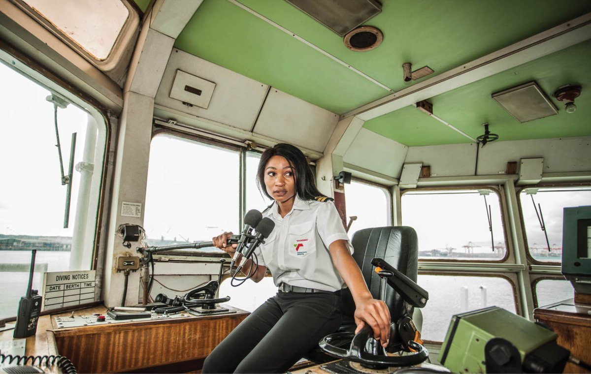 VukuzenzeleNews's tweet photo. Read about the interesting job that Lindile Mdletshe (30) has as a tugmaster at Transnet. She commands the powerful boats that are used to assist ship movements in the Port of Durban @follow_transnet #ThumaMina #YouthMonth #tugmaster
https://t.co/WEy4gMfFjS https://t.co/prnXQNv5WN
