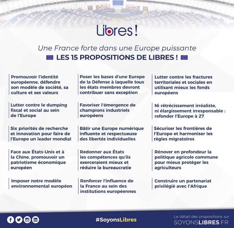 Flowieck's tweet photo. En total accord avec les propositions de @vpecresse sur l'#Europe. Pour avoir une voix qui porte encore, la France doit avoir sa place au sein d'une #UE forte, cohérente et efficace.
Le redire un #18juin n'est pas anodin. https://t.co/CQBy0cOqpu