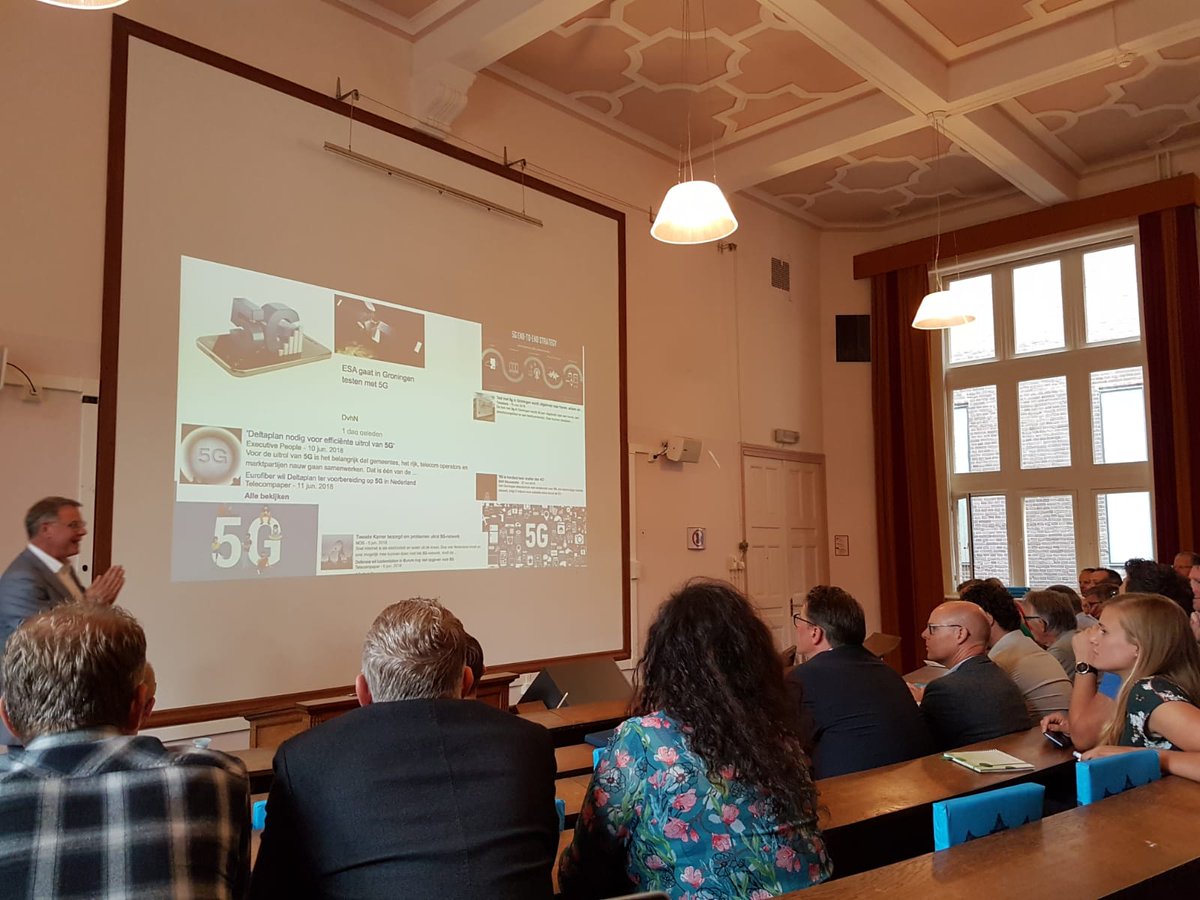 #5G in de zorg! Vandaag presenteren we nieuwe logistieke oplossingen in de zorg. 5G kan bijdragen aan het creëren van realtime inzicht in de locatie en status van zorghulpmiddelen. #IPIC2018