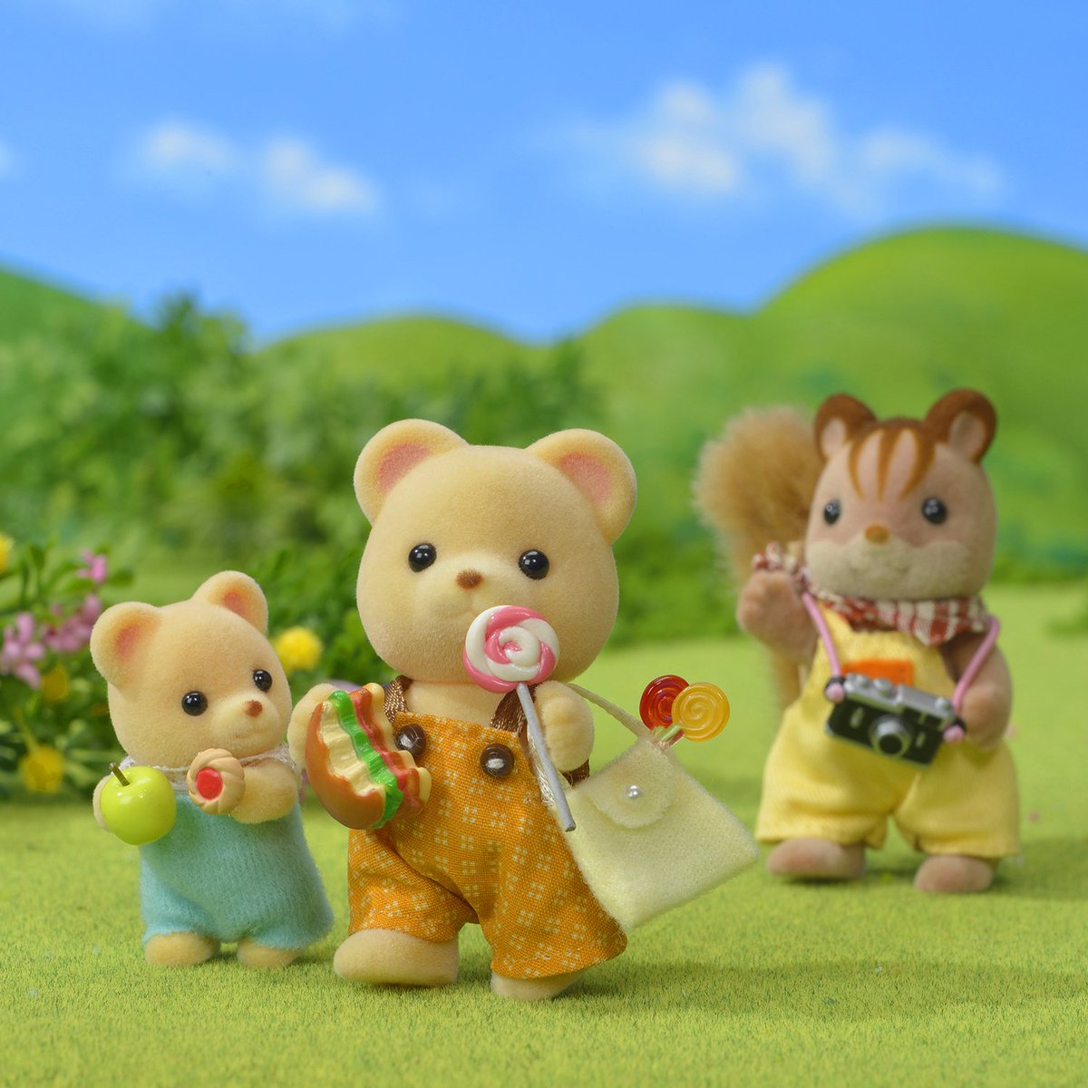 sylvanian families picnic