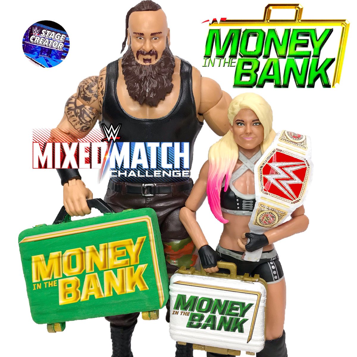 wwe money in the bank action figures