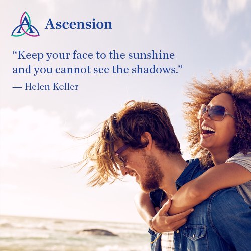 wheatonfwi's tweet photo. In celebration of the official start of summer this week (Thursday June 21st), a reminder to bring light into your life. #MissionMonday #Summer #HelenKeller https://t.co/uaakcUU3eO