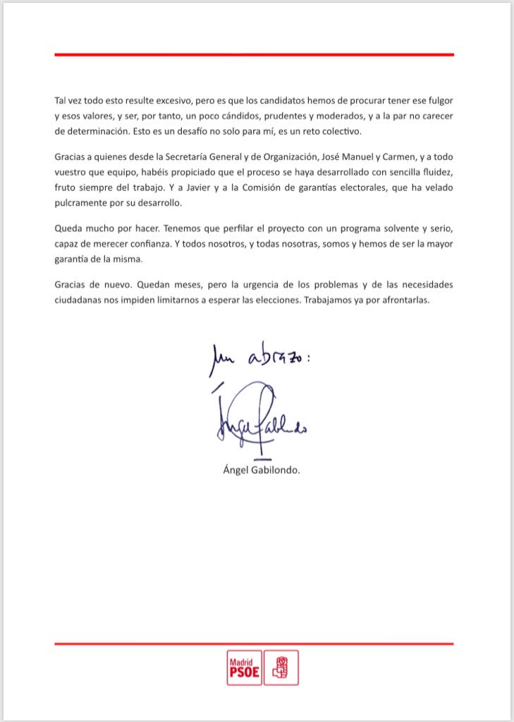 #VamosconGabilondo tweet media