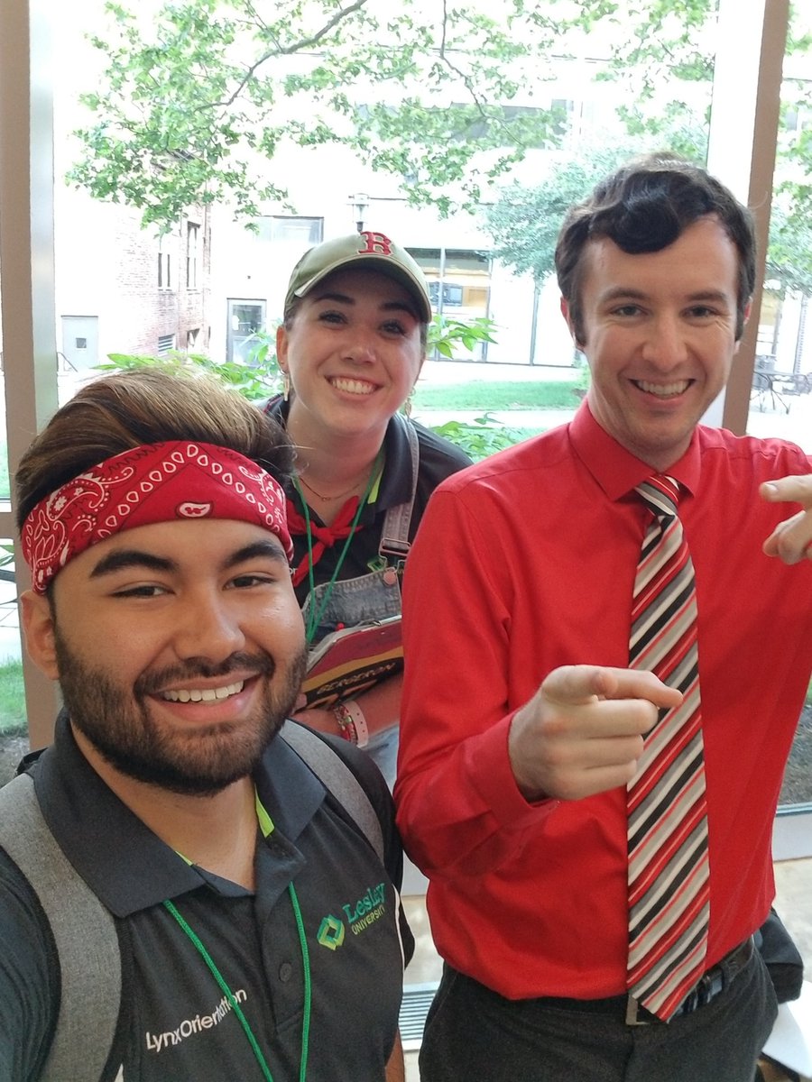 LUOLAlexis's tweet photo. Matt Waid knows which teams the best! #LynxOrientation #royalredknights @LUOLHope https://t.co/LEaE2lfGL8