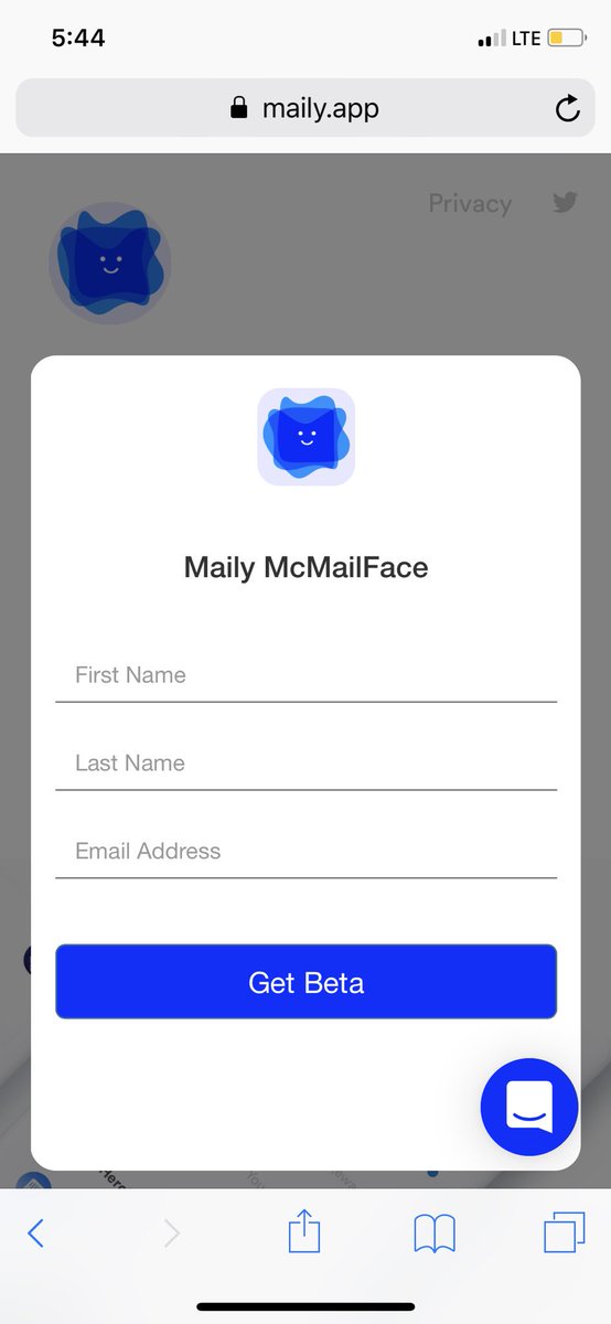 MailyApp's tweet photo. @reinaldo08 You should see this dialog. If you don’t, try disabling any JS-blocking plugins and refresh the page. https://t.co/a1NtG1RP5h