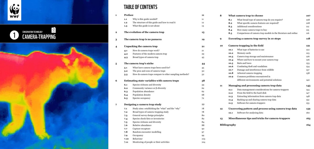 olliewearn's tweet photo. Our #cameratrap guide has just topped 10,000 views on ResearchGate (https://t.co/FVKqp1Q7iH). This never would've happened had we published this as a book, hidden behind a paywall. Echoing @Bill_Sutherland's words: "we write to be used". Thanks @wwf_uk for #openaccess support https://t.co/GRzNQ6BhDv