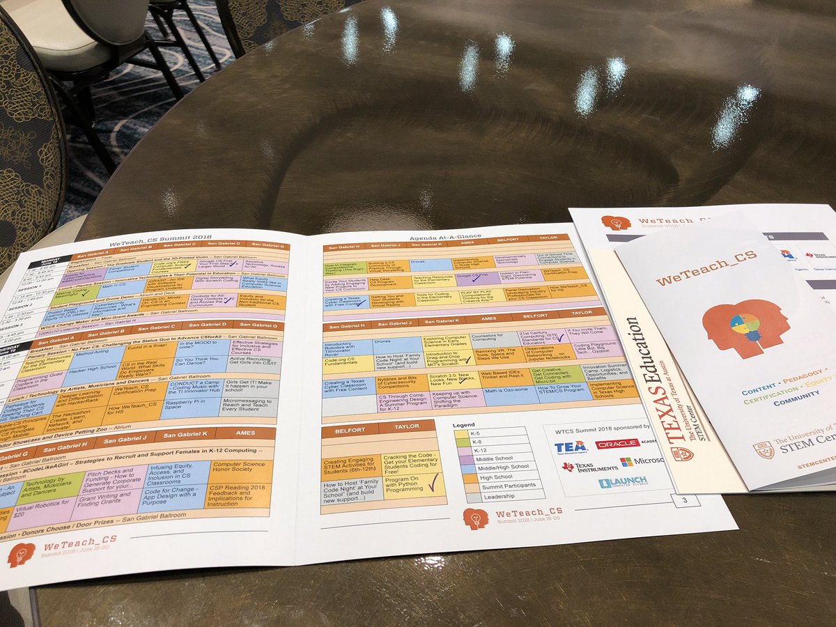 AppliedUpgrade's tweet image. #WeTeach_CS  At the UT STEM Summit this week, got here early and eager to learn.