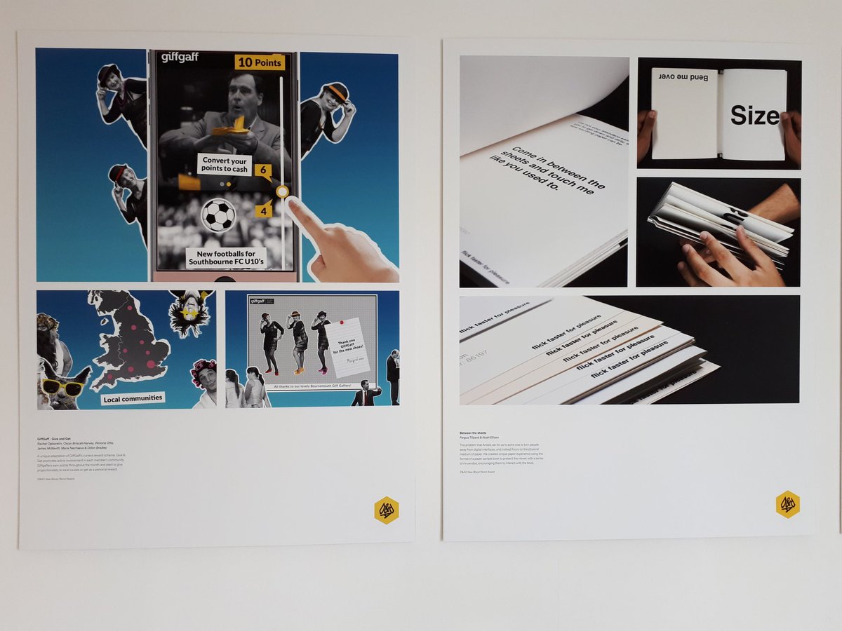 NaomiAnt_UK's tweet photo. Good luck to the 2 nominated projects in the D&AD New Blood Awards by @VisComAUB Absolutely outstanding! @Antalis_UK #conquerorpaper https://t.co/xUwjmjkAUA