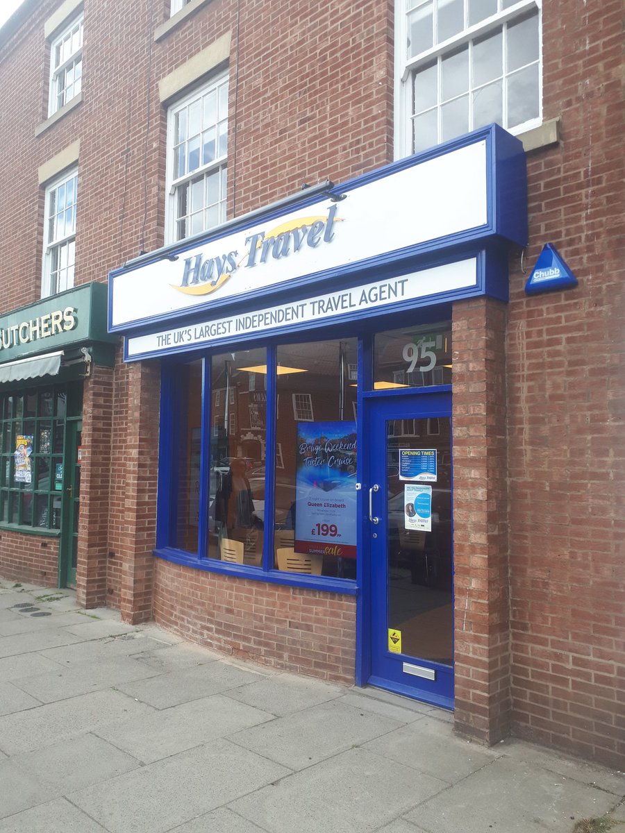 Is it just me who is craving a #holiday? Why not visit our new tenants <a href="/HaysTravel/">Hays Travel</a> in #yarm and see what they've got on offer? The fit out is looking great!
