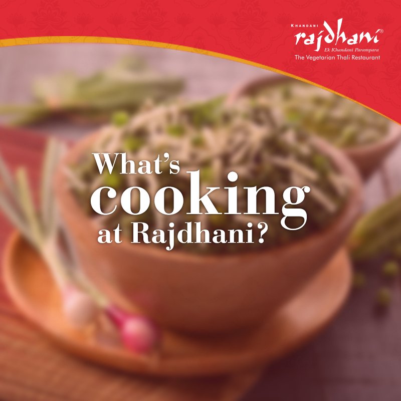 Rajdhani_Thali's tweet photo. The monsoons have inspired us to give one of our favourite comfort foods a tasty twist!
Get ready for some delicious food, coming your way – June 20th!
#KhandaaniRajdhani #OnlyatRajdhani #kingofThali #RajdhaniThali⠀ https://t.co/xNqU1WOday