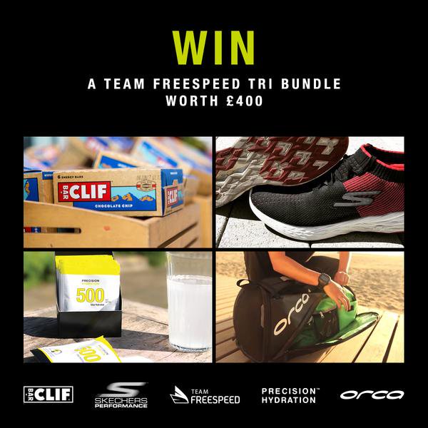 #WIN with <a href="/teamfreespeed/">Team Freespeed</a> and their sponsors; <a href="/orca_triathlon/">Orca Triathlon</a> / @thesweatexperts / @skechersGOuk / <a href="/ClifBar/">CLIF BAR</a>. Lots of tips from the team in this 'training day' video profile too >>> tri247.com/triathlon-news…