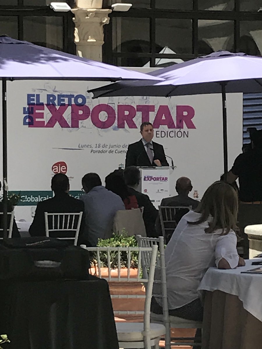 Ipex_clm's tweet photo. Y finaliza #ElRetodeExportar con el discurso de el Presidente de Castilla-La Mancha, Emiliano García Page https://t.co/sASXgJMvpU