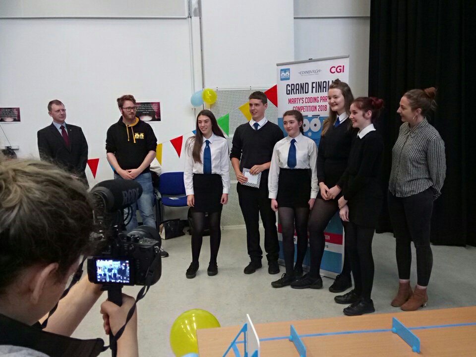 RoboticalLtd's tweet image. Overall prize = @stahsnews congrats!! #MartysCodingParty18