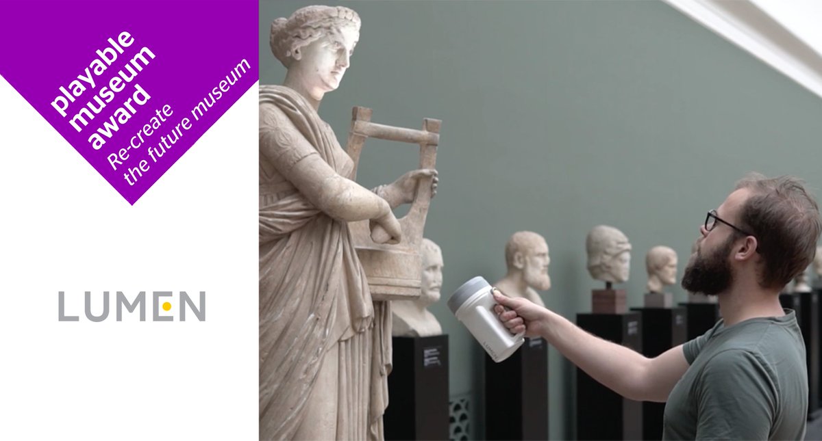 Lumen, il progetto del giovane interaction designer indiano <a href="/ArvindSanjeev/">Arvind Sanjeev</a> è il vincitore della 1a edizione di #PlayableMuseumAward!  #18giugno #recreatethefuturemuseum