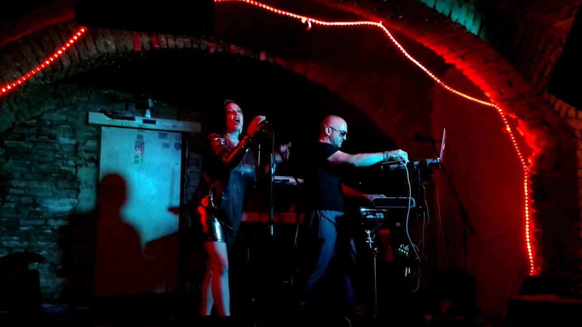 TheFrixionBand's tweet photo. A few shots from our gig in #Berlin at the weekend.

#Zosch was hot!

#thefrixion
#synthpop
#Synthmusic
#livesynth
#electro
#Pop https://t.co/jY8ZqTt1tJ