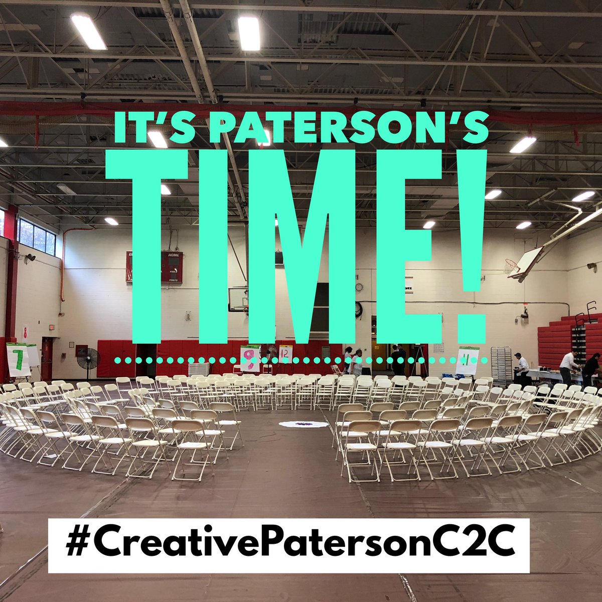 gatheringrnd's tweet photo. We’re here in Paterson and ready to go! #creativepatersonc2c #creativenj https://t.co/08nm5jlPEl