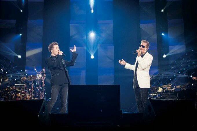 exnews24's tweet photo. 【ATSUSHI】6:22金 25:09-
日テレ「バズリズム02」

知らなきゃヤバい絶対に行きたくなるライブアワード！アーティスト豪華ライブ演出や、感涙のサプライズ登場などを大特集！

「ファンも本人も感涙!EXILEのATSUSHIが10年ぶりに元メンバーSHUNと共演」

https://t.co/wyBiNab5ut https://t.co/an8V5TG1ut