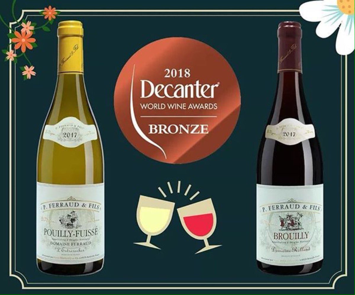 fermentras's tweet photo. Red + white = might ... Two 'bronzed' feathers in @PFerraudetFils cap... #redwine #whitewine #wine #fermentras https://t.co/3xY5z4As2I