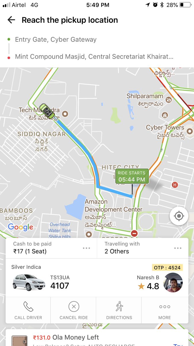shahid_hussain's tweet image. @Olacabs @ola_supports You can see the pickup time provided and the current time. Pickups drops are delayed every day. #StopUsingOla