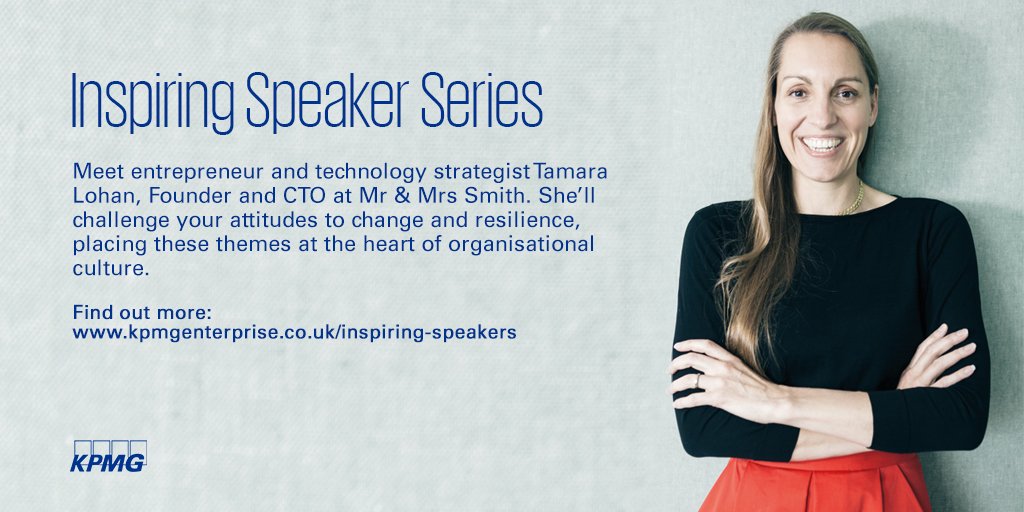 AlineOuz's tweet photo. Meet entrepreneur and technology strategist Tamara Lohan, Founder and CTO of Mr &amp; Mrs Smith at our Inspiring Speakers Event on Tuesday 2 October at Bisham Abbey, Marlow. Register here:  https://t.co/Z4FNmTsVD6 https://t.co/6kriUIMTQ9