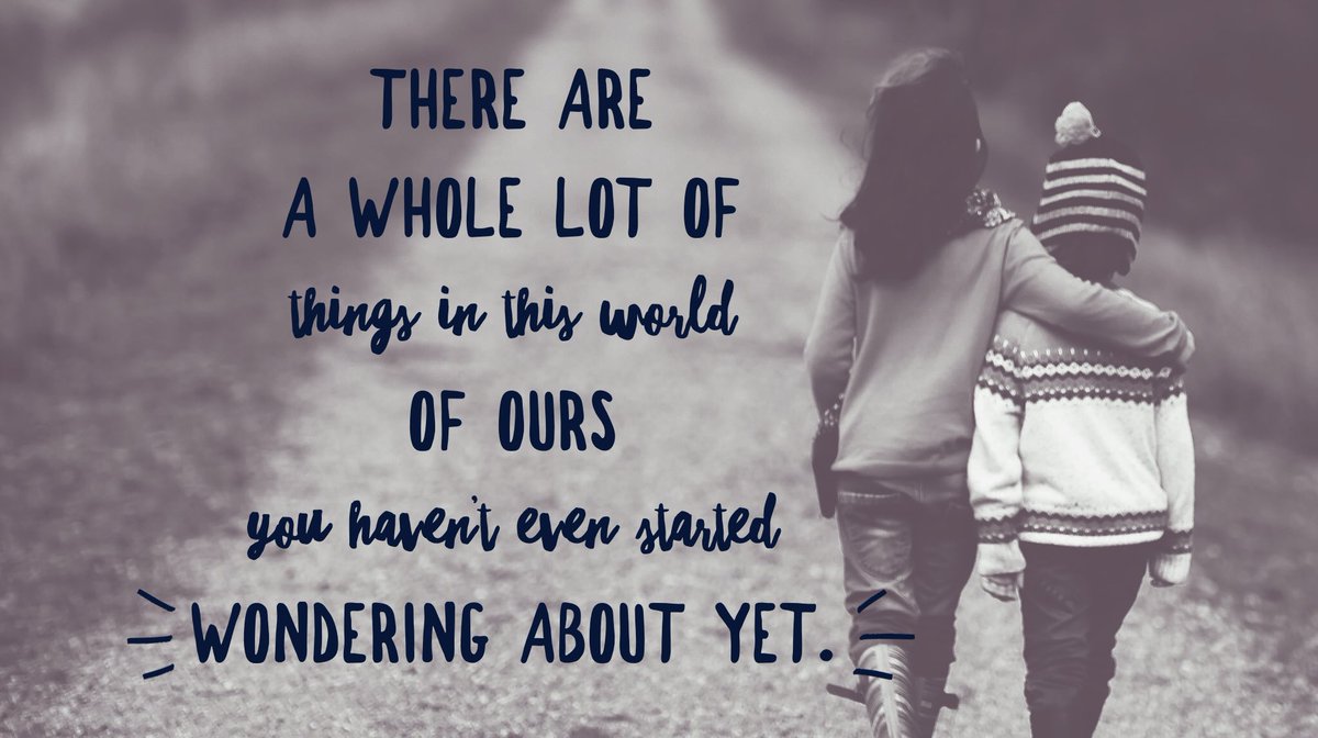 LittleReigate's tweet photo. Love this quote from James and the Giant Peach by Roald Dahl. Still feel like this applies to me as an adult as much as it does the children. Lots to explore and adventures to have. What outdoor adventures should we have this week? #ShowMeReigate #Reigate https://t.co/9A74cCyYP0