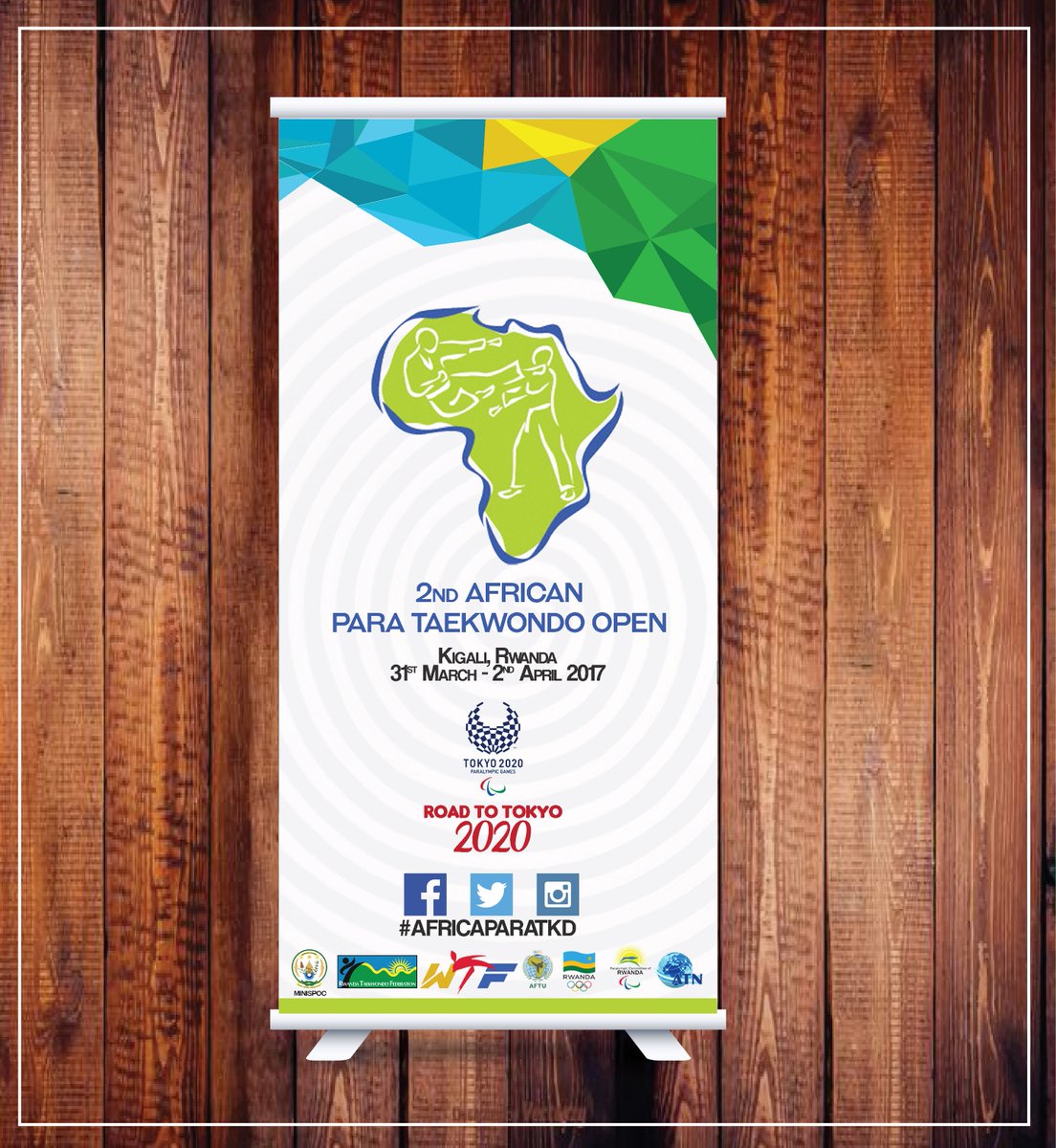 Mwitegere's tweet photo. Some of Our Previous Artwork
Client: Rwanda Taekwondo Federation
Work: Event Branding (#Africanparatkd)
Creative Agency: @INKDesign_rw
Creative Designer: @Maxivier
#MrINK #daily #work #brand #identity https://t.co/Q9Th1inAZ0