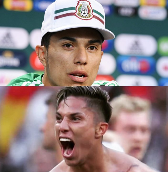 InvictosSomos's tweet image. ➔ Salcedo en mayo: "Le gente que no crea que podemos ganarle a Alemania, prefiero que no vea el partido". 

➔ Salcedo el 17 de junio: "Tenía confianza porque esto está en creer en tus compañeros, en el míster, en la mentalidad ganadora y saber que los mexicanos somos chingones"