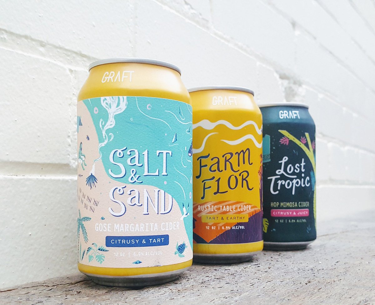 Graftcider's tweet photo. .
Starting Summer Team π
.
#powerhouse #tripplethreat #beattheheat #saltandsand #farmflor #losttropic #sourcider #futurecider https://t.co/eAiroKsvNL