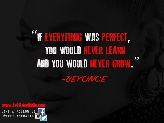LeftLaneRadio's tweet image. Left Lane Radio Music Quote Of The Day! Courtesy Of @Beyonce #MusicStillMatter #LeftLaneRadio