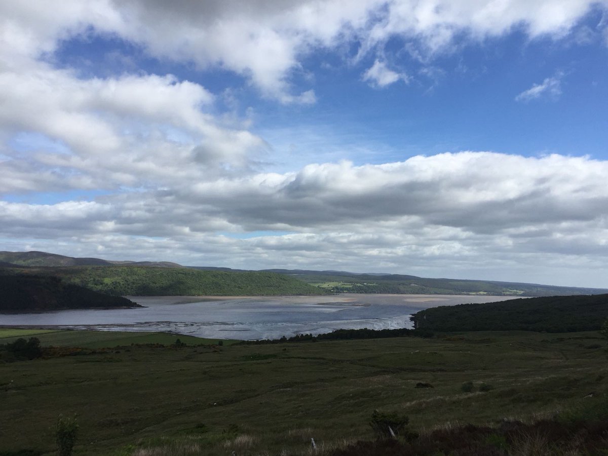 MechlineLtd's tweet photo. "It’s taken 3 hours to do 30 miles. Never come down a hill before, into 30mph wind, peddling, and only doing 8 mph. Tough tough miles. Beautiful scenery ! Brutal." #pgtracker 🚴‍♂️ https://t.co/vLkXKrh9bo https://t.co/vpXGOKcnT9