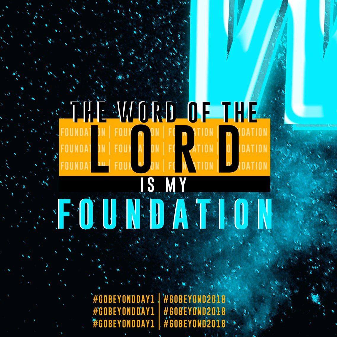 yeuniversityjam's tweet photo. Build your life upon His word and you will never be shaken.

#GOinHisWORD
#UniversityJam
#YEDasmarinas
#PassionGOBeyond
#GOBeyond2018 https://t.co/fLY4qd4JVL