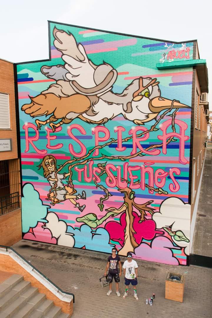 AdarveCultural's tweet photo. GENIAL OBRA DE DENISDUE. #Carmona debe valorar a sus jóvenes, tienen mucho que aportar a futuras generaciones. Foto Fernando Baeza #denisdue https://t.co/5QrObNWAyD