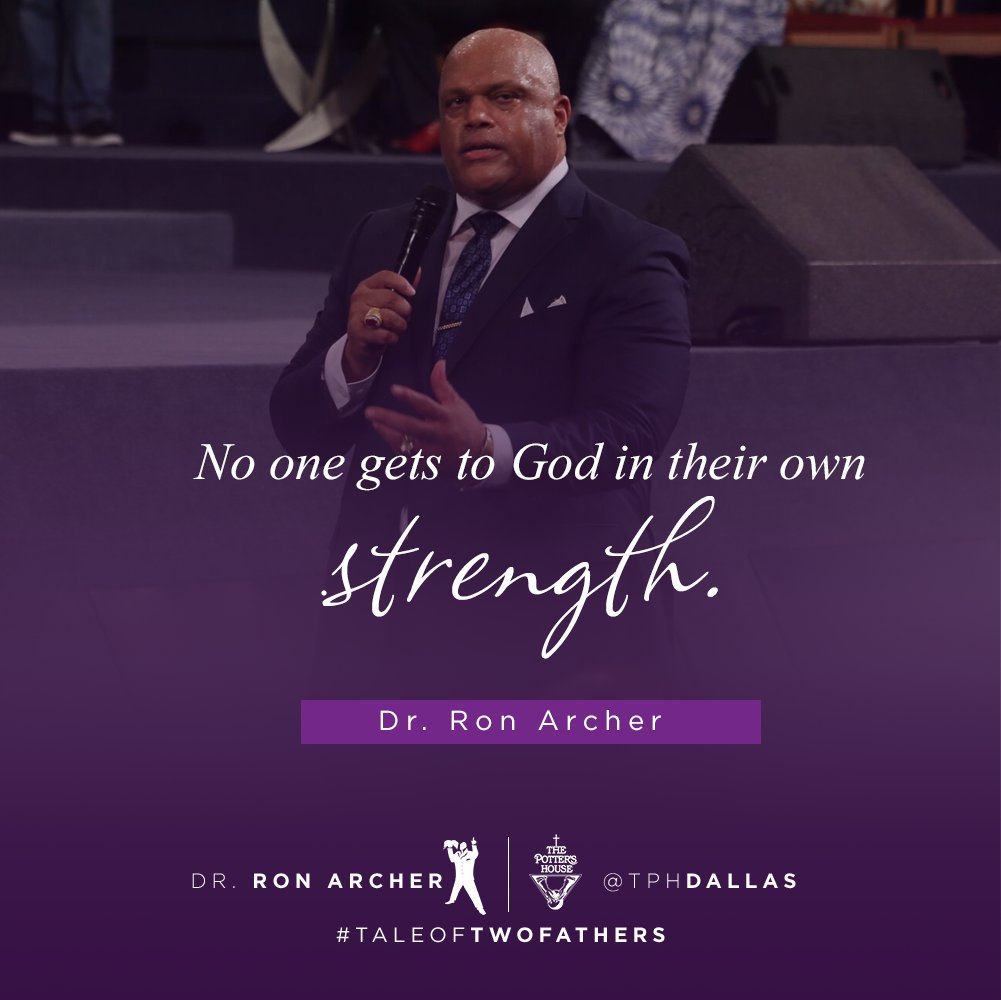 BishopJakes's tweet photo. Good Morning!
“No one gets to God with their own strength.” – Dr. Ron Archer
Watch the rebroadcast of #TaleOfTwoFathers now at https://t.co/sPaUbXs4nK or on the TD Jakes app. #TPHOnline https://t.co/7javdKrBl1