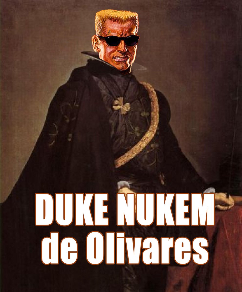 toni_batres's tweet photo. Lo siento, necesitaba hacer esta mierda, perdonadme @rociorainv @PabloSpaceboy
#DukeNuke
#Duqueolivares
#PRRRFFFLUNES https://t.co/Tg6yrOIHgF