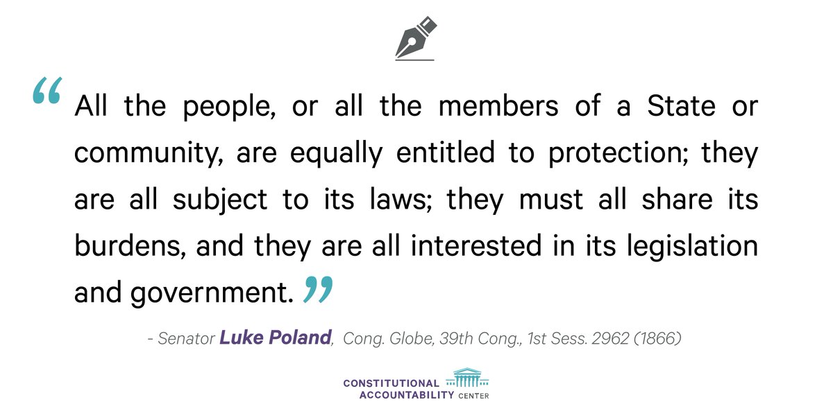 MyConstitution's tweet image. During our nation’s #SecondFounding, Members of Congress stressed that the Census needed to count all people living in the country. The government must not add questions that chill participation. #SaveTheCensus #StraightFromTheFoundersPen